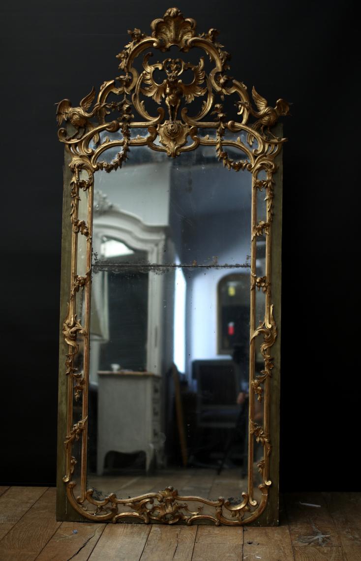 Very Impressive Large Rococo Mirror